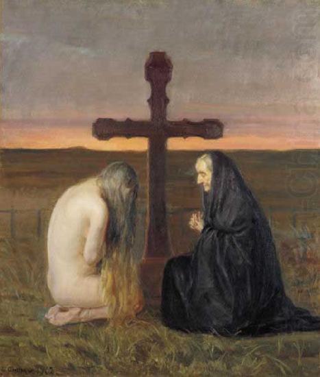 Grief, Anna Ancher